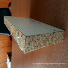 Stone Color PVDF Coating Aluminium Honeycomb Wall Cladding Panels